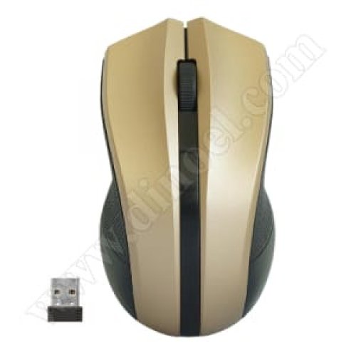 Мишка JeWAY, JM-1208, Gold, 1200dpi, безжична