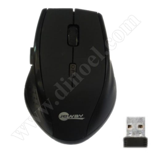 Мишка JeWAY, JM-WM3, Black, 1200dpi, безжична