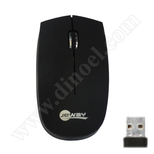 Мишка JeWAY, JM-WM4, Black, 1600dpi, безжична