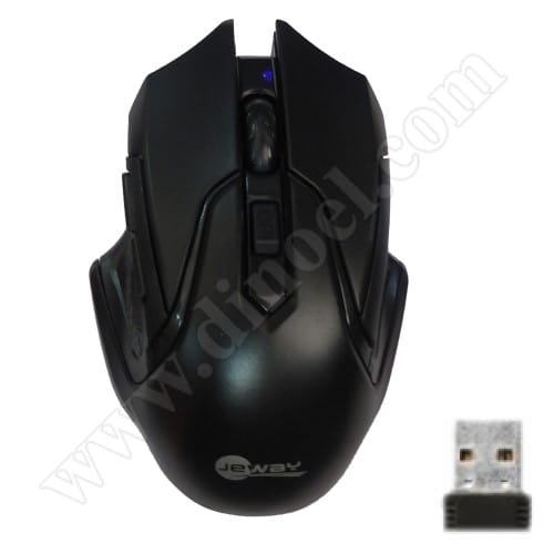 Мишка JeWAY, JM-WM6, Black, 1600dpi, безжична