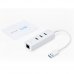 Мрежова карта TP-Link, Gigabit, UE330, HUB, USB 3.0 Type-A - RJ45, 1000Mbps