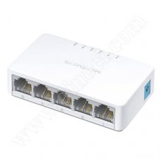 Mercusys, MS105, 10/100MB, 5 port, мрежов суич, разклонител