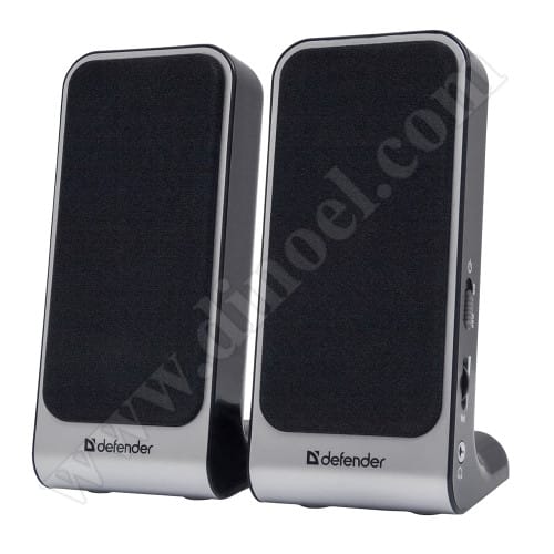 Тонколони Defender, SPK-225, 2x2W, USB, Black