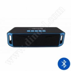 Преносим плеър Esperanza, FOLK, EP126KB, 2x3W, USB, microSD, BT, FM, Black, Blue