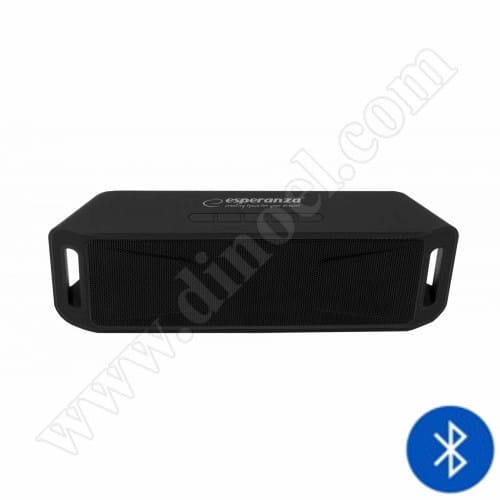 Преносим плеър Esperanza, FOLK, EP126KK, 2x3W, USB, microSD, BT, FM, Black