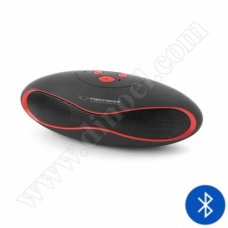 Преносим плеър Esperanza, TRIVAL, EP117KR, 3W, USB, microSD, BT, FM, Black, Red