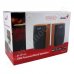 Тонколони Genius, SP-HF150, 2x 2W, USB, Wooden Design, Brown