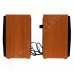 Тонколони Genius, SP-HF160, 2x 2W, USB, Wooden Style, Brown