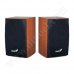 Тонколони Genius, SP-HF160, 2x 2W, USB, Wooden Style, Brown