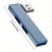 Разклонител RoTech, RT-53002, USB 3.0, HUB, Grey-Silver