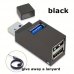 Разклонител RoTech, RT-53011, USB 3.0, HUB, с капачка, Black