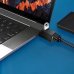 Разклонител RoTech, RT-53011, USB 3.0, HUB, с капачка, Black