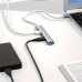 Разклонител RoTech, RT-53003, USB 3.0, Type-C, HUB, Silver
