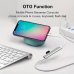 Разклонител RoTech, RT-53003, USB 3.0, Type-C, HUB, Silver